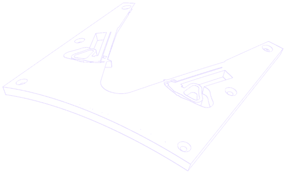 Fang dock curved for armor