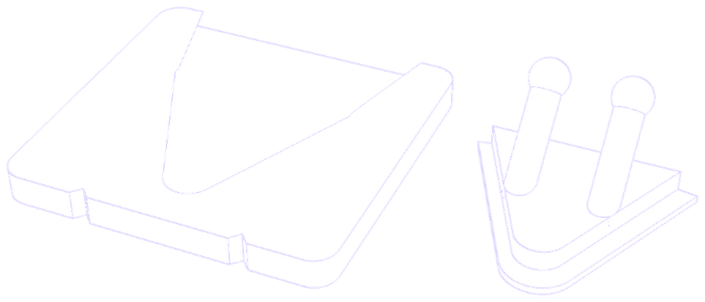 Fang Wall plate and Fang Hook