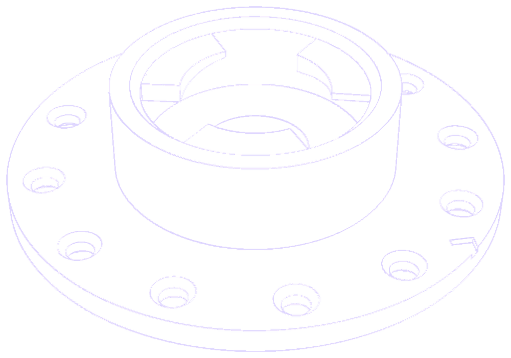 Sew-on receiver